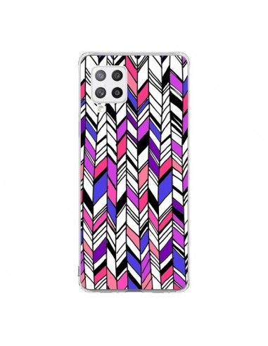 Coque Samsung A42 Graphic Azteque Rose Violet -  Léa Clément