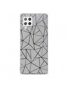 Coque Samsung A42 Lignes Grilles Triangles Full Grid...