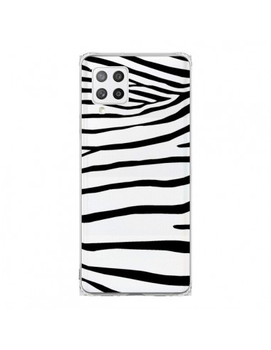 Coque Samsung A42 Zebre Zebra Noir Transparente - Project M