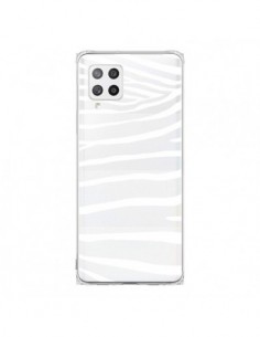 Coque Samsung A42 Zebre Zebra Blanc Transparente - Project M
