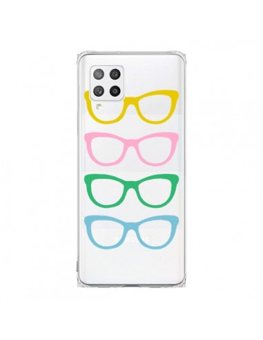 Coque Samsung A42 Sunglasses Lunettes Soleil Couleur Transparente - Project M