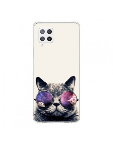 Coque Samsung A42 Chat à lunettes - Gusto NYC