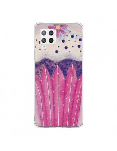 Coque Samsung A42 Cupcake Rose - Irene Sneddon