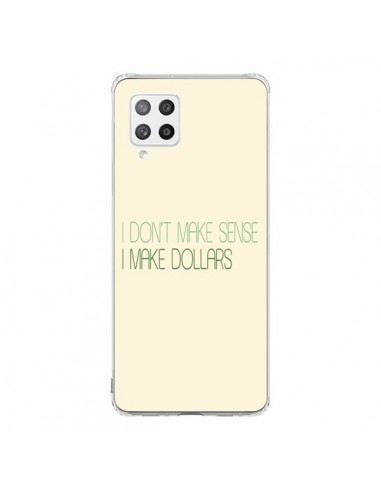 Coque Samsung A42 I don't make sense, I make Dollars, beige - Shop Gasoline