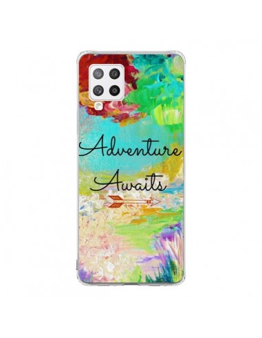 Coque Samsung A42 Adventure Awaits Fleurs - Ebi Emporium