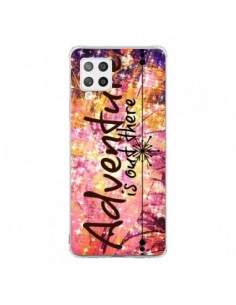 Coque Samsung A42 Adventure Is Out There Fleurs - Ebi...