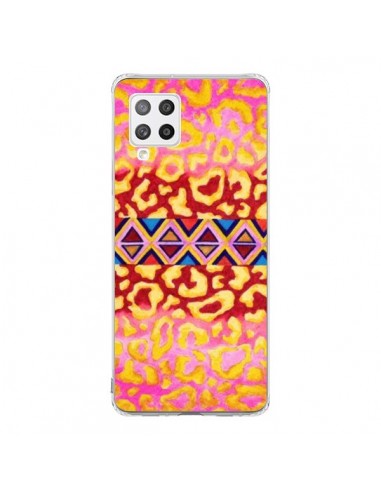 Coque Samsung A42 Tribal Leopard Rose - Ebi Emporium