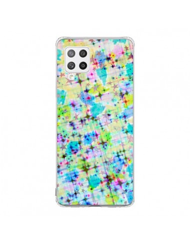 Coque Samsung A42 Stars Etoiles Bleues - Ebi Emporium