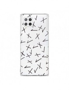 Coque Samsung A42 Cross Croix Check Transparente - Ebi...