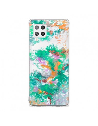 Coque Samsung A42 Mermaid Sirene Fleur Flower Transparente - Ebi Emporium
