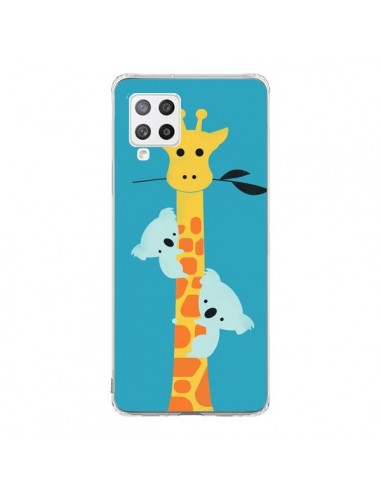 Coque Samsung A42 Koala Girafe Arbre - Jay Fleck