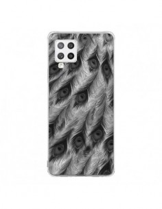 Coque Samsung A42 Paon Robe - Jenny Liz Rome