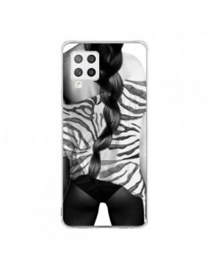 Coque Samsung A42 Femme Zebre - Jenny Liz Rome