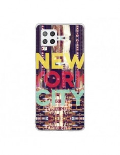Coque Samsung A42 New York City Buildings - Javier Martinez