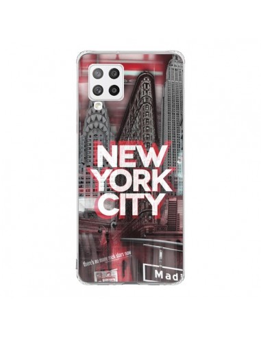 Coque Samsung A42 New York City Rouge - Javier Martinez