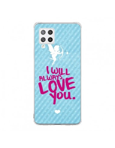 Coque Samsung A42 I will always love you Cupidon - Javier Martinez