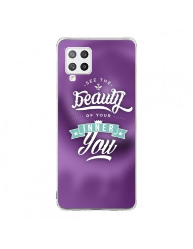 Coque Samsung A42 Beauty Violet - Javier Martinez