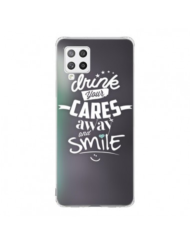 Coque Samsung A42 Drink Gris - Javier Martinez