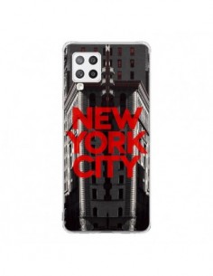 Coque Samsung A42 New York City Rouge - Javier Martinez