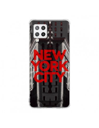 Coque Samsung A42 New York City Rouge - Javier Martinez