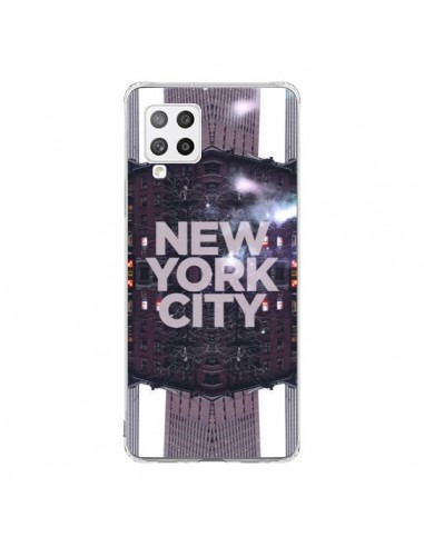 Coque Samsung A42 New York City Violet - Javier Martinez