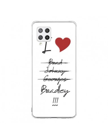 Coque Samsung A42 I love Bradley Coeur Amour - Julien Martinez