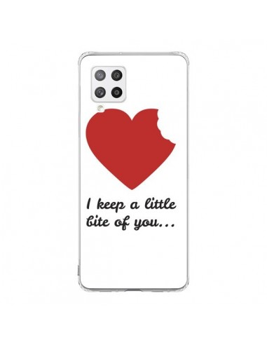 Coque Samsung A42 I Keep a little bite of you Coeur Love Amour - Julien Martinez