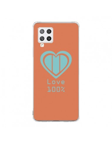 Coque Samsung A42 Love 100% Coeur Amour - Julien Martinez