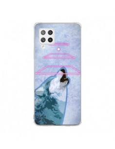 Coque Samsung A42 Loup Wolf Spirit - Jonathan Perez