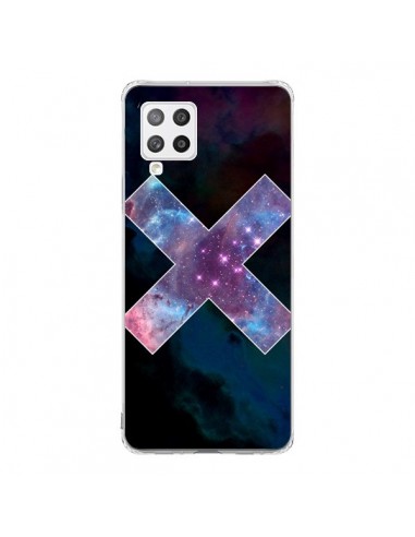 Coque Samsung A42 Nebula Cross Croix Galaxie - Jonathan Perez