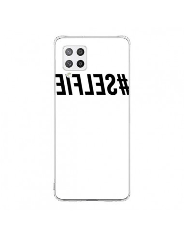 Coque Samsung A42 Hashtag Selfie Noir Inversé - Jonathan Perez