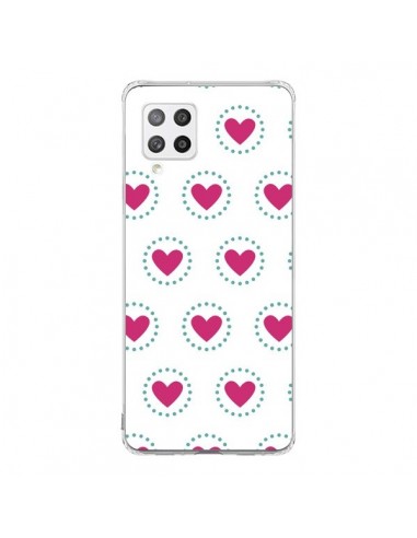 Coque Samsung A42 Coeur Cercle - Jonathan Perez