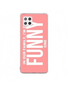 Coque Samsung A42 In our family i'm the Funny one -...