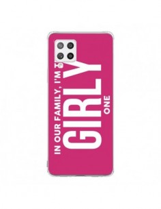 Coque Samsung A42 In our family i'm the Girly one -...