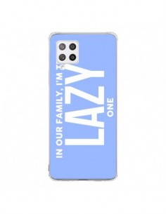 Coque Samsung A42 In our family i'm the Lazy one -...