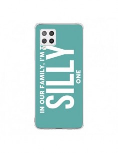 Coque Samsung A42 In our family i'm the Silly one -...