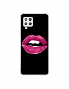 Coque Samsung A42 Lèvres Roses - Jonathan Perez