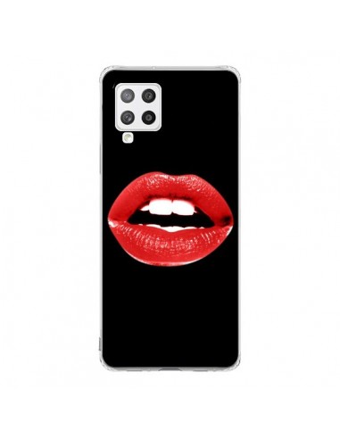 Coque Samsung A42 Lèvres Rouges - Jonathan Perez