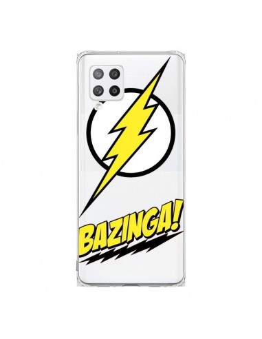 Coque Samsung A42 Bazinga Sheldon The Big Bang Thoery Transparente - Jonathan Perez