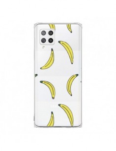 Coque Samsung A42 Bananes Bananas Fruit Transparente -...