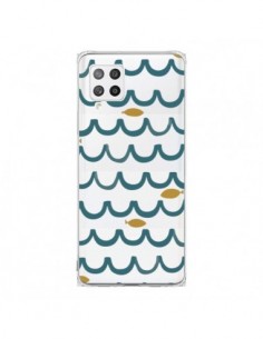 Coque Samsung A42 Poisson Fish Water Transparente -...