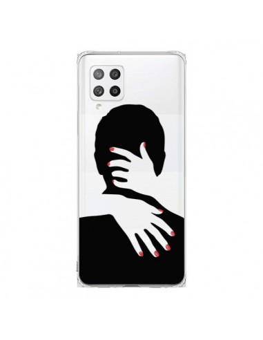 Coque Samsung A42 Calin Hug Mignon Amour Love Cute Transparente - Dricia Do