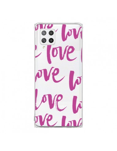 Coque Samsung A42 Love Love Love Amour Transparente - Dricia Do