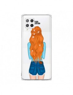 Coque Samsung A42 Red Hair Don't Care Rousse Transparente...
