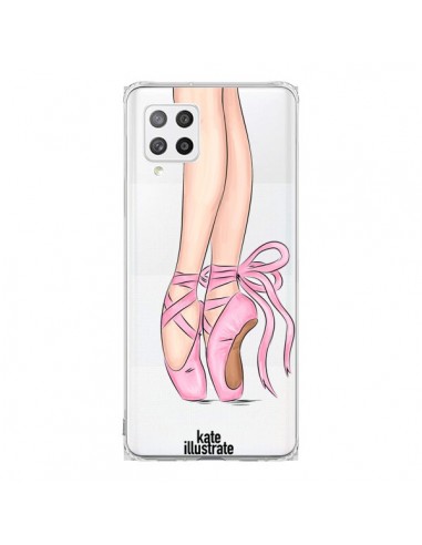 Coque Samsung A42 Ballerina Ballerine Danse Transparente - kateillustrate