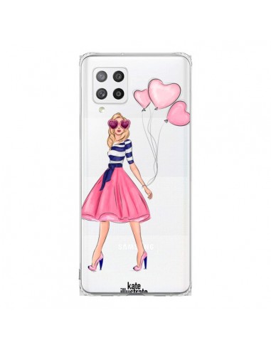 Coque Samsung A42 Legally Blonde Love Transparente - kateillustrate