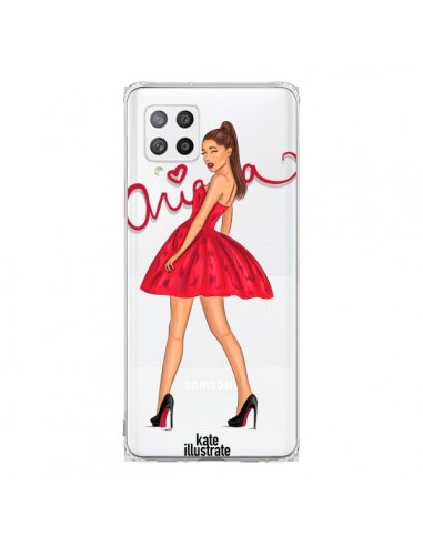Coque Samsung A42 Ariana Grande Chanteuse Singer Transparente - kateillustrate