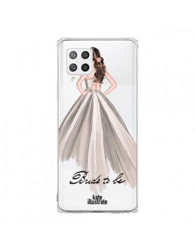 Coque Samsung A42 Bride To Be Mariée Mariage Transparente - kateillustrate