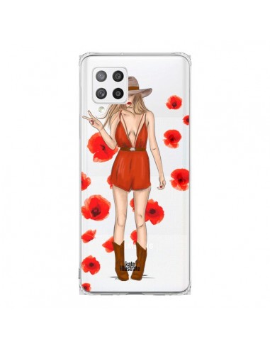 Coque Samsung A42 Young Wild and Free Coachella Transparente - kateillustrate
