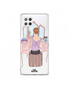 Coque Samsung A42 Vanity Coiffeuse Make Up Transparente -...
